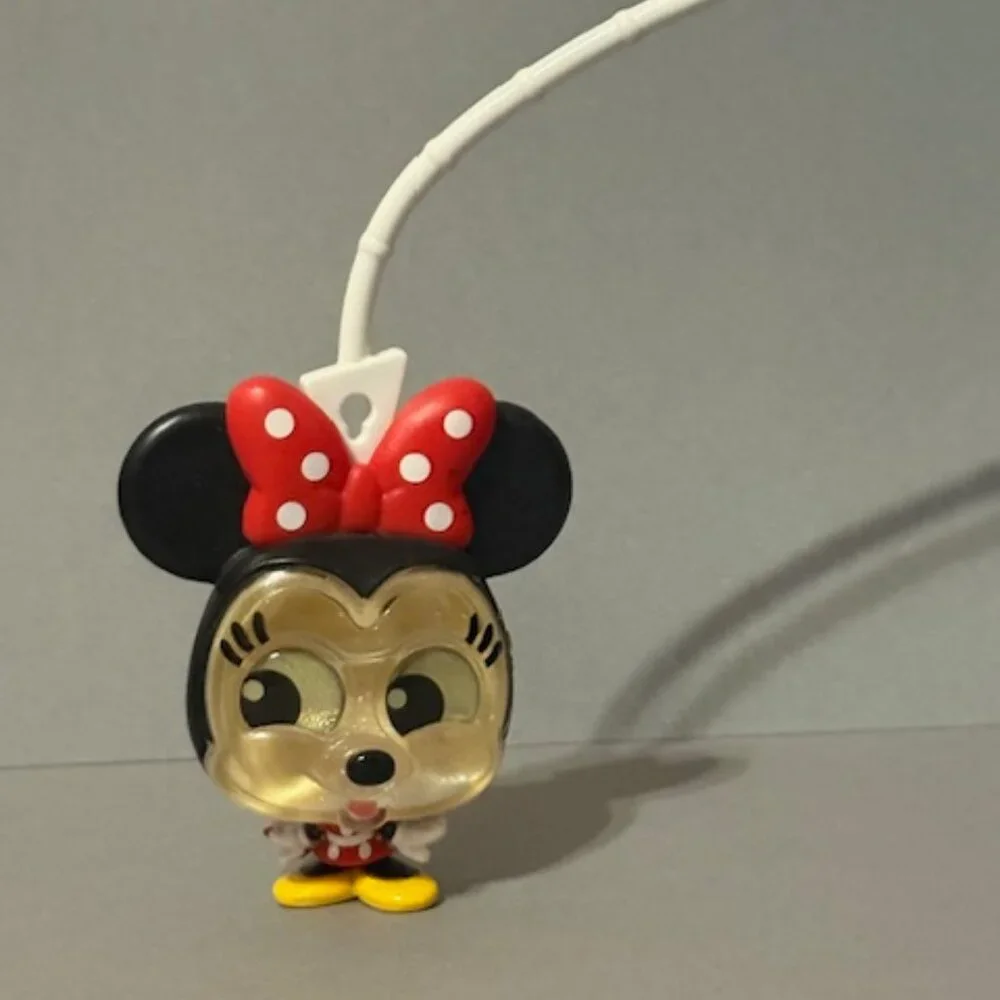 Walt Disney Doorables Minnie Mouse Clip Tag A Longs Figure Keychain Key Chain